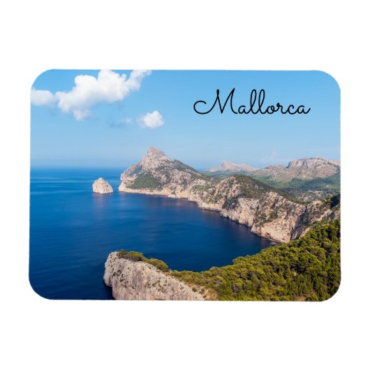 Magnet Flexible Mirador es Colomer de Casquette de Formentor - Maj (Horizontal)