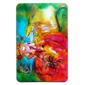 Magnet Flexible MIRANDOLINA / Masques de Carnaval vénitien (Vertical)