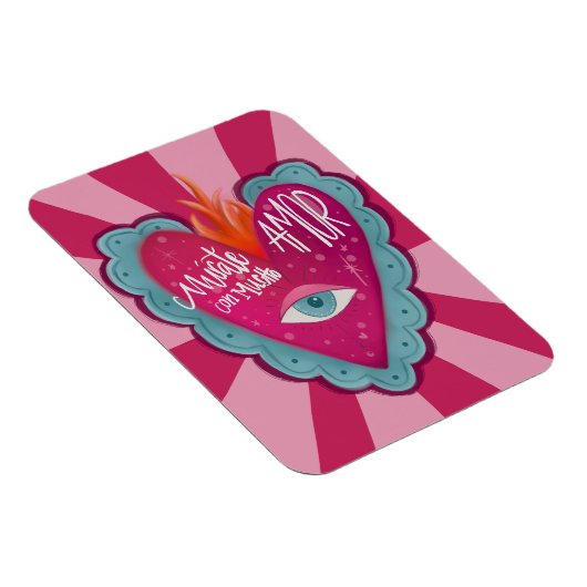 Magnet Flexible Mírate con AMOR (Côté Droit)