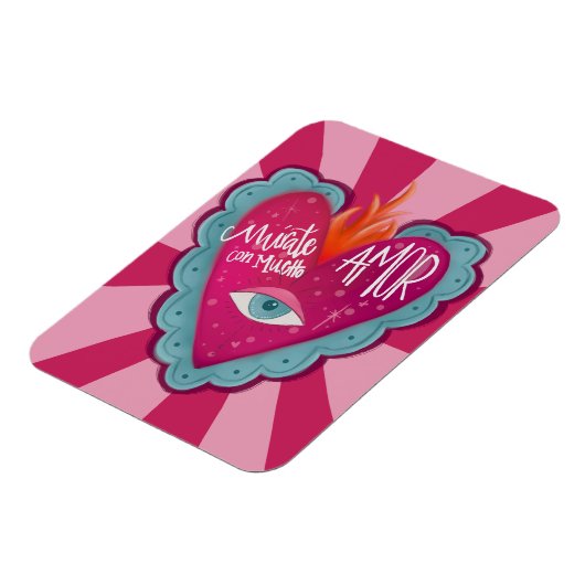 Magnet Flexible Mírate con AMOR (Côté Gauche)