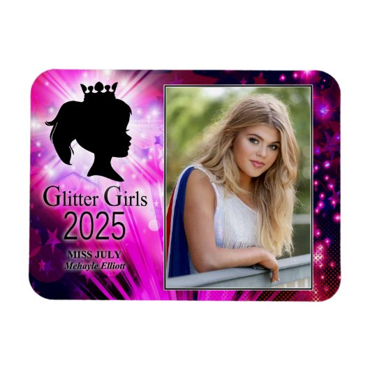 Magnet Flexible Miss Juillet 2025 (Horizontal)