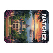 Magnet Flexible Mississippi Natchez Travel (Horizontal)