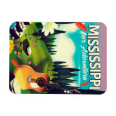 Magnet Flexible Mississippi Pour l'aventure (Horizontal)
