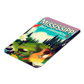 Magnet Flexible Mississippi Pour l'aventure (Côté Gauche)