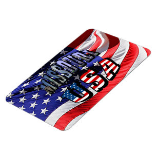 Magnet Flexible Missouri Picture et USA Text