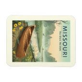 Magnet Flexible Missouri vintage (Horizontal)
