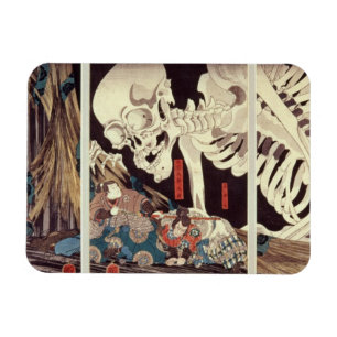 Magnet Flexible Mitsukini Defying the Skeleton Specter, vers 1845