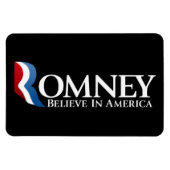 Magnet Flexible Mitt Romney 2012 - Président (Horizontal)