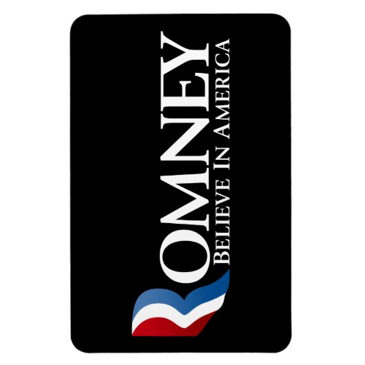 Magnet Flexible Mitt Romney 2012 - Président (Vertical)