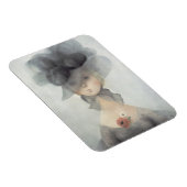 Magnet Flexible Mlle 2597 Desire kneels in front of Honour implori (Côté Droit)