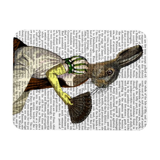 Magnet Flexible Mlle Hare (Horizontal)