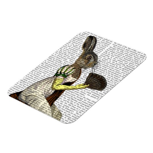 Magnet Flexible Mlle Hare (Côté Gauche)