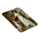 Magnet Flexible Mme Graham de Kinross, sa fille et un Jamadar, (Côté Droit)