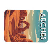 Magnet Flexible Moab Utah Arches National Park Delicate Arch (Horizontal)
