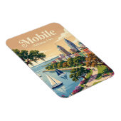 Magnet Flexible Mobile, Alabama États-Unis (Côté Droit)