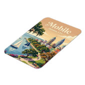 Magnet Flexible Mobile, Alabama États-Unis (Côté Gauche)