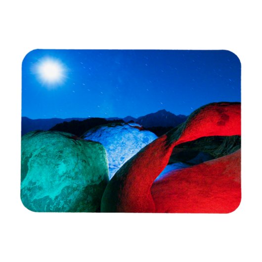 Magnet Flexible Mobius Arch & Rocks | Alabama Hills, Californie (Horizontal)