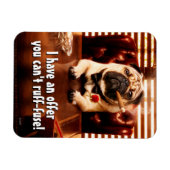 Magnet Flexible Mobster Dog (Horizontal)