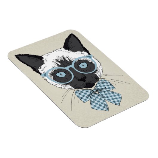 Magnet Flexible Mode Chat Siamese Smart (Côté Droit)