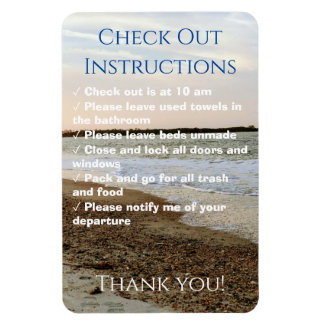 Magnet Flexible Mode de paiement de location Aimant de plage