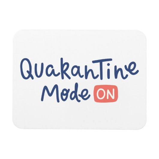 Magnet Flexible Mode de quarantaine activé (Horizontal)