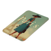 Magnet Flexible Mode Paris vintage (Côté Gauche)