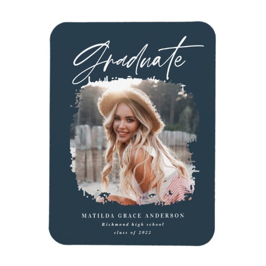 Magnet Flexible Mode photo script contemporain graduation (Vertical)