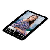 Magnet Flexible Mode Trendy Graduy Photo Faire-part L (Côté Gauche)