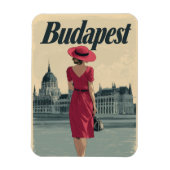 Magnet Flexible Mode vintage Budapest (Vertical)