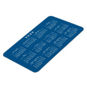 Magnet Flexible Modèle Arrière - plan bleu blanc 2026 (Côté Gauche)