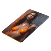 Magnet Flexible Modèle de bikini orange clair (Côté Gauche)