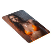 Magnet Flexible Modèle de bikini orange clair (Côté Droit)