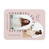 Magnet Flexible Modèle de graduation géométrique multiphoto modern (Horizontal)