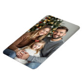 Magnet Flexible Modèle photo de famille de Noël 4 x 6 (Côté Gauche)