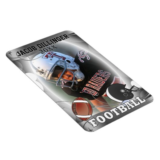 Magnet Flexible Modèle photo du joueur de football (Côté Droit)