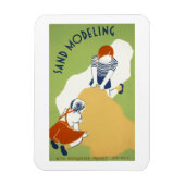 Magnet Flexible Modélisation du sable (Vertical)