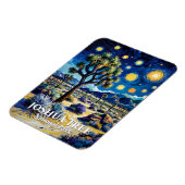 Magnet Flexible Modern Dreamlike Joshua Tree Mojave Desert Hiking (Côté Gauche)