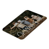 Magnet Flexible Modern Oh Quel Amusant Script Photo de vacances (Côté Gauche)