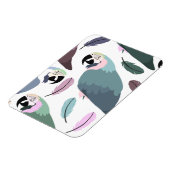 Magnet Flexible Modern Parrots Tropical Pattern  (Côté Gauche)