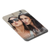 Magnet Flexible Modern Sisters Create Your Own Photo Script (Côté Droit)
