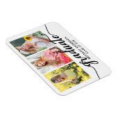 Magnet Flexible Moderne 3 Faire-part de diplôme photo (Côté Droit)