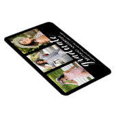 Magnet Flexible Moderne 3 Faire-part de diplôme photo (Côté Droit)