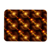 Magnet Flexible Moderne Élégant Bohème Abstrait Motif Artistique e (Horizontal)