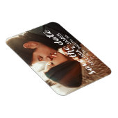Magnet Flexible Moderne Enregistrer l'aimant de la date avec photo (Côté Droit)