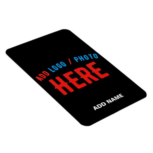 MAGNET FLEXIBLE MODERNE ET MODERNE PERSONNALISABLE NOIR VÉRIFIÉ (Côté Droit)