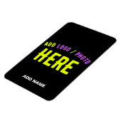 MAGNET FLEXIBLE MODERNE ET MODERNE PERSONNALISABLE NOIR VÉRIFIÉ (Côté Gauche)