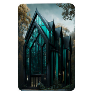 Magnet Flexible Moderne Hi-Tech Maison gothique Design extérieur