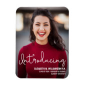 Magnet Flexible Moderne Introduction Infirmière diplômée de la RN (Vertical)