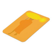 Magnet Flexible Moine bouddhiste (Côté Gauche)