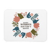 Magnet Flexible Mois de l'histoire des femmes (Horizontal)